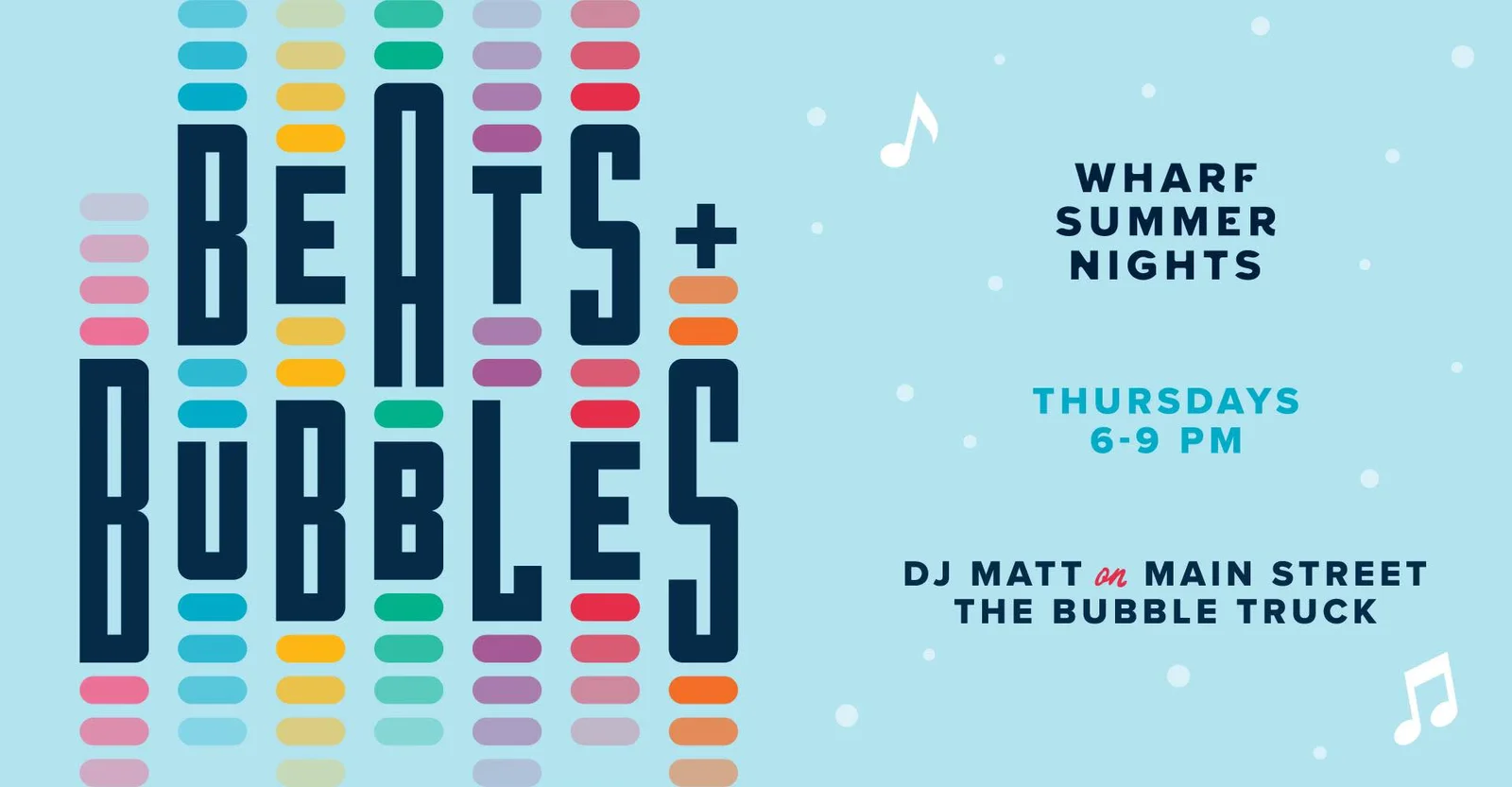 Beats + Bubbles at the Wharf