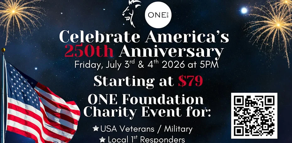 ONE Club Presents America's 250th Anniversary Celebration