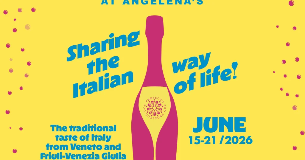 Angelena's Joins National Prosecco Week with Sparkling Flights and Italian Bites