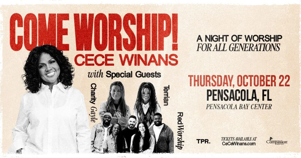 CeCe Winans - COME WORSHIP! Pensacola!