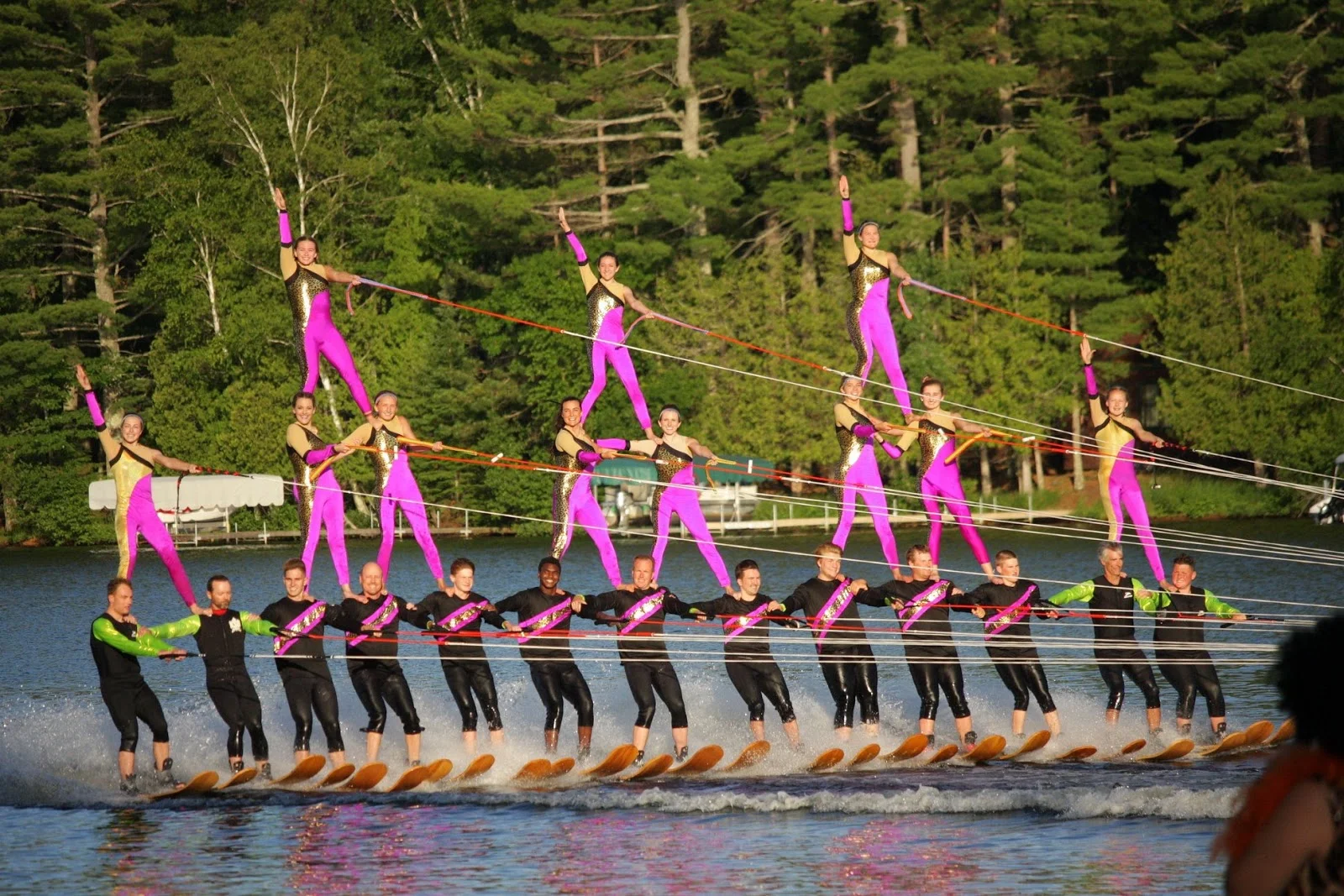 Plum Ski-ters Water Ski Show