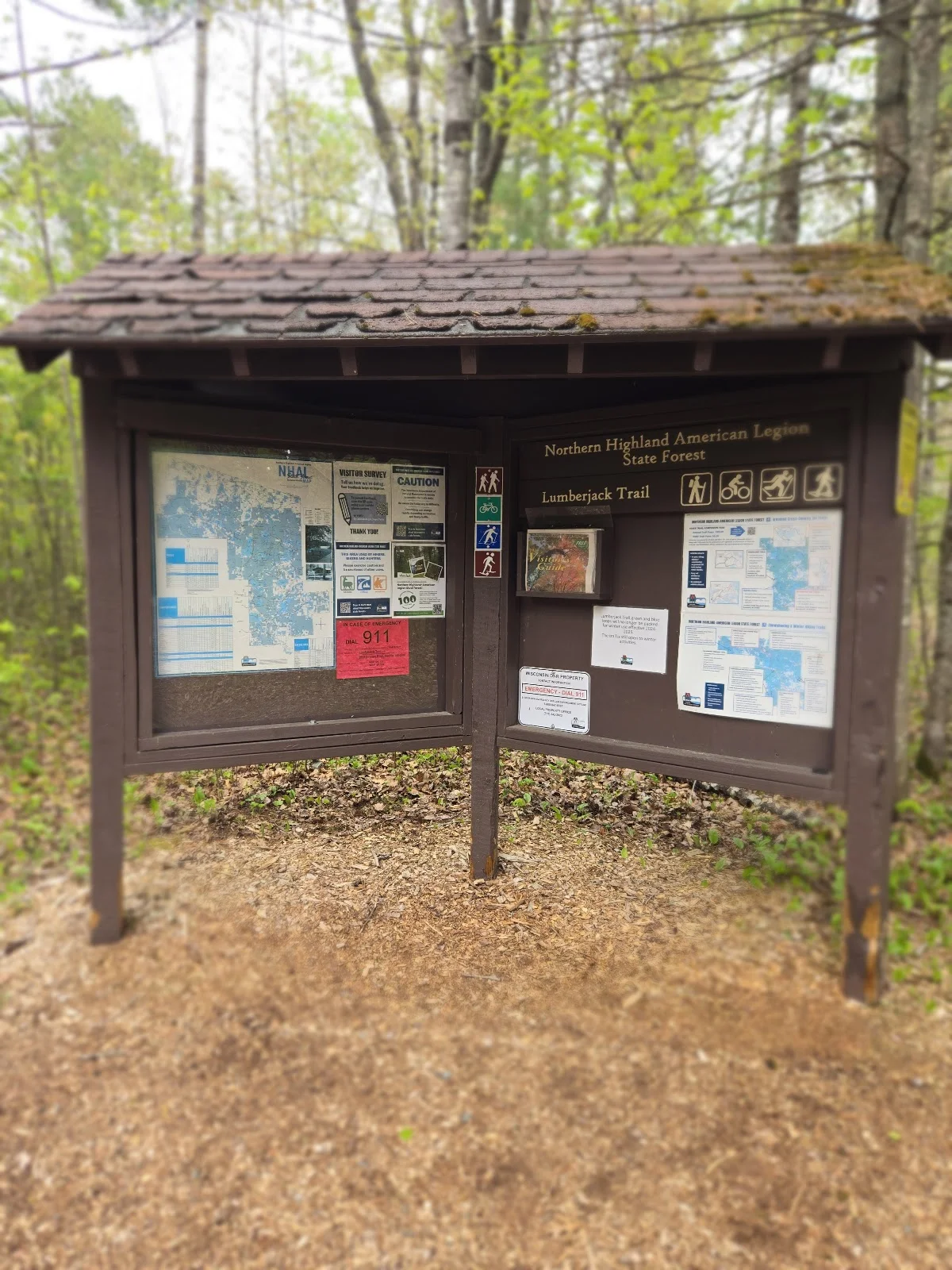 Northern Highland American Legion State Forest - Lumberjack Trails