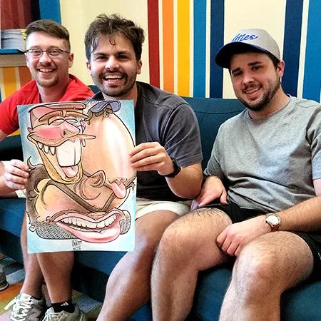 Hartsyfartsy's Caricature Couch