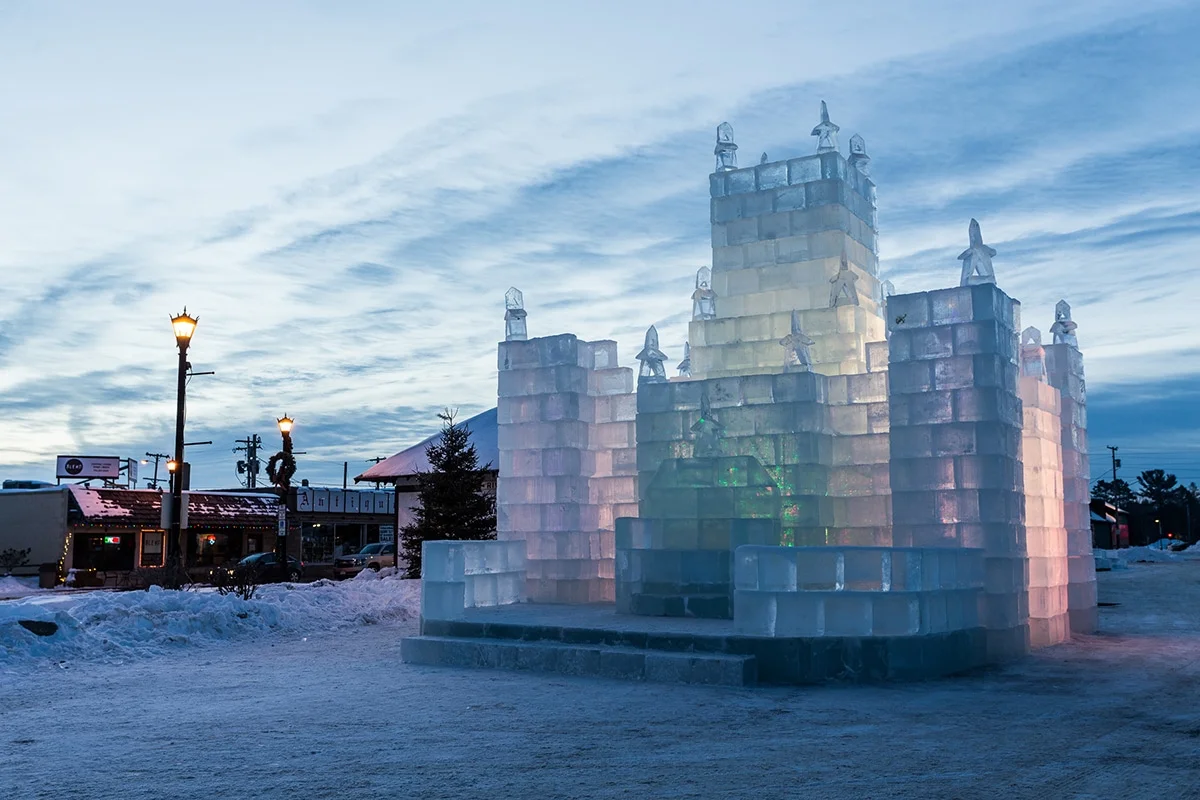 Eagle River Ice Castle