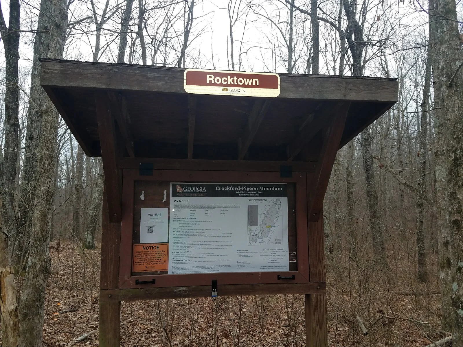 Rocktown Trailhead