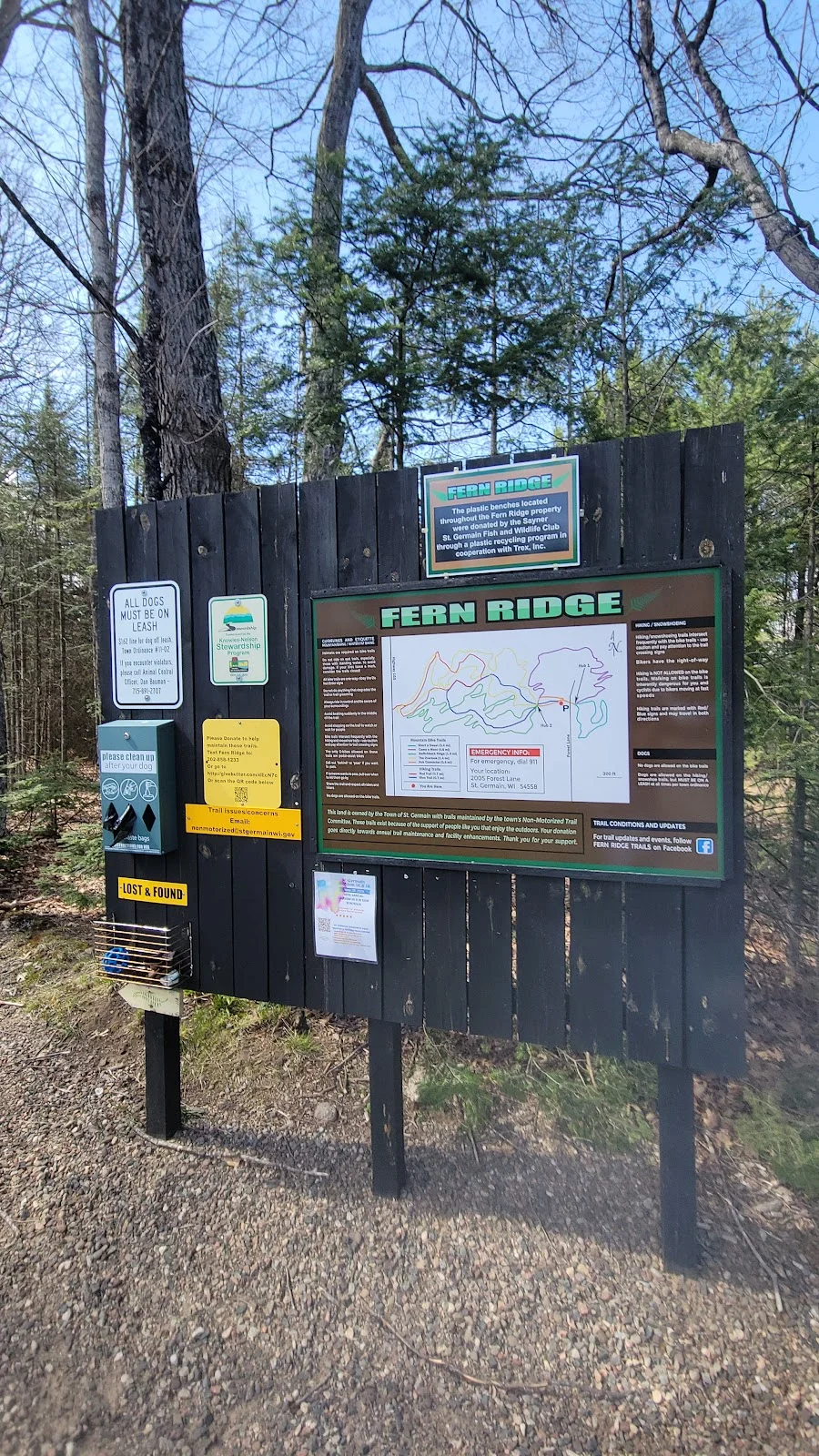 Fern Ridge Hiking Trail